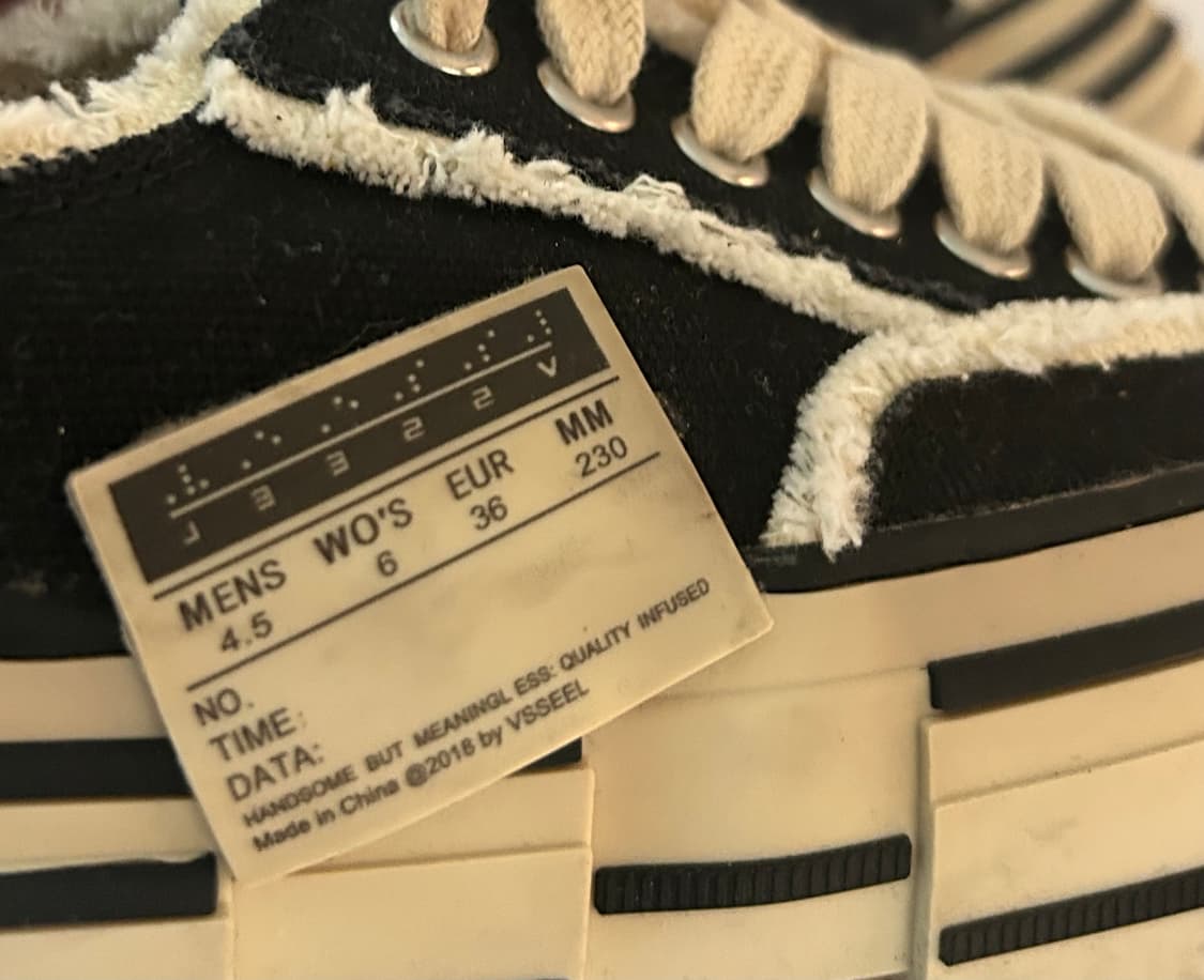 엑스베젤 펑첸완 콜라보 스니커즈 230 상품이미지3