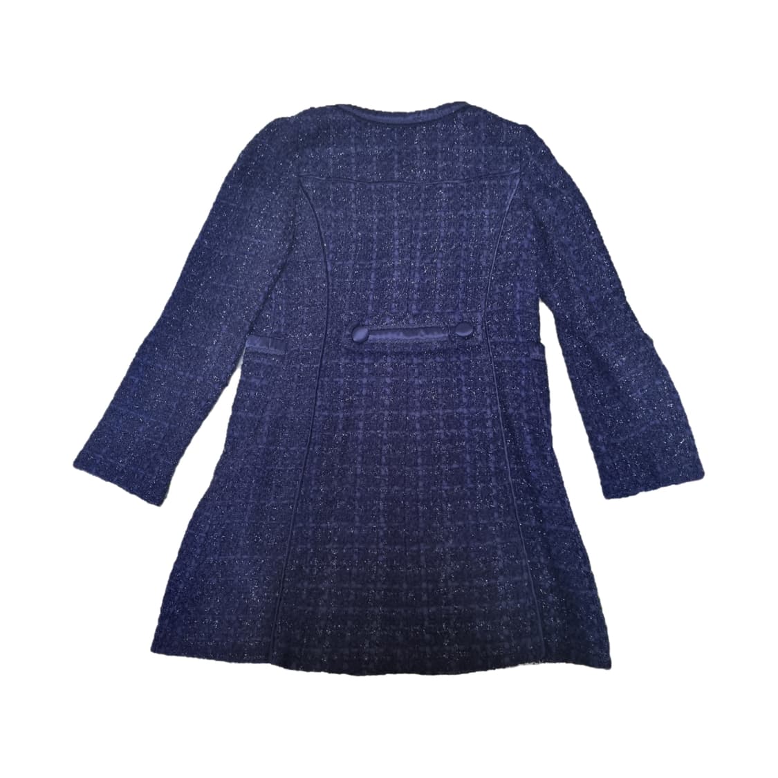 satin 네이비 코트 상품이미지2