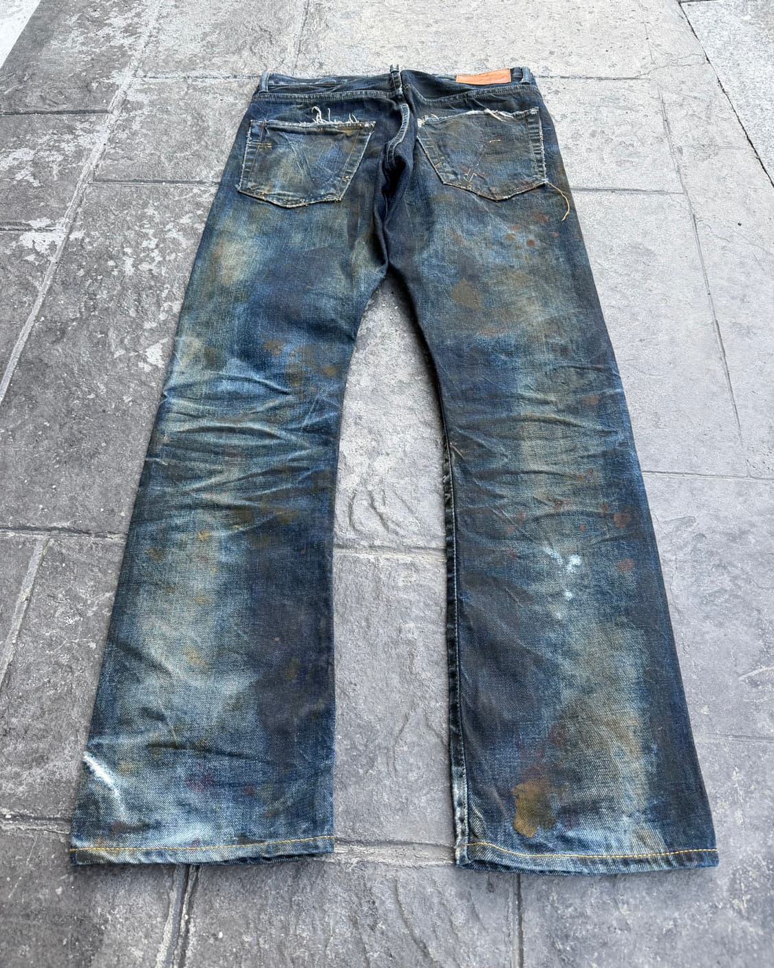 PLEIN P/V BANANA 셀비지 데님 팬츠 상품이미지7