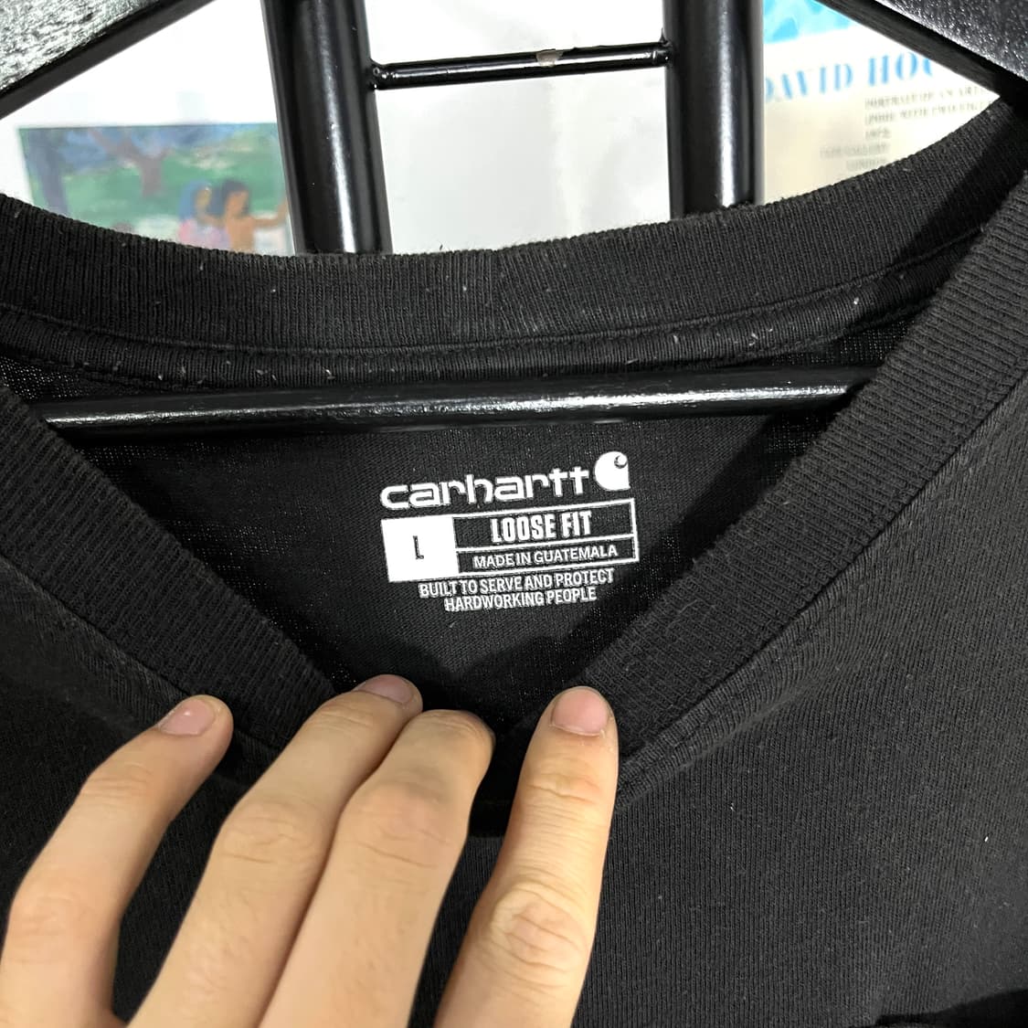 칼하트 베이직 포켓 반팔티  상품이미지5