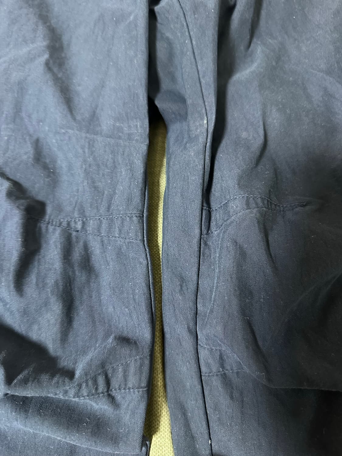 폴로 랄프로렌 네이비 나일론 팬츠 착샷O 상품이미지2