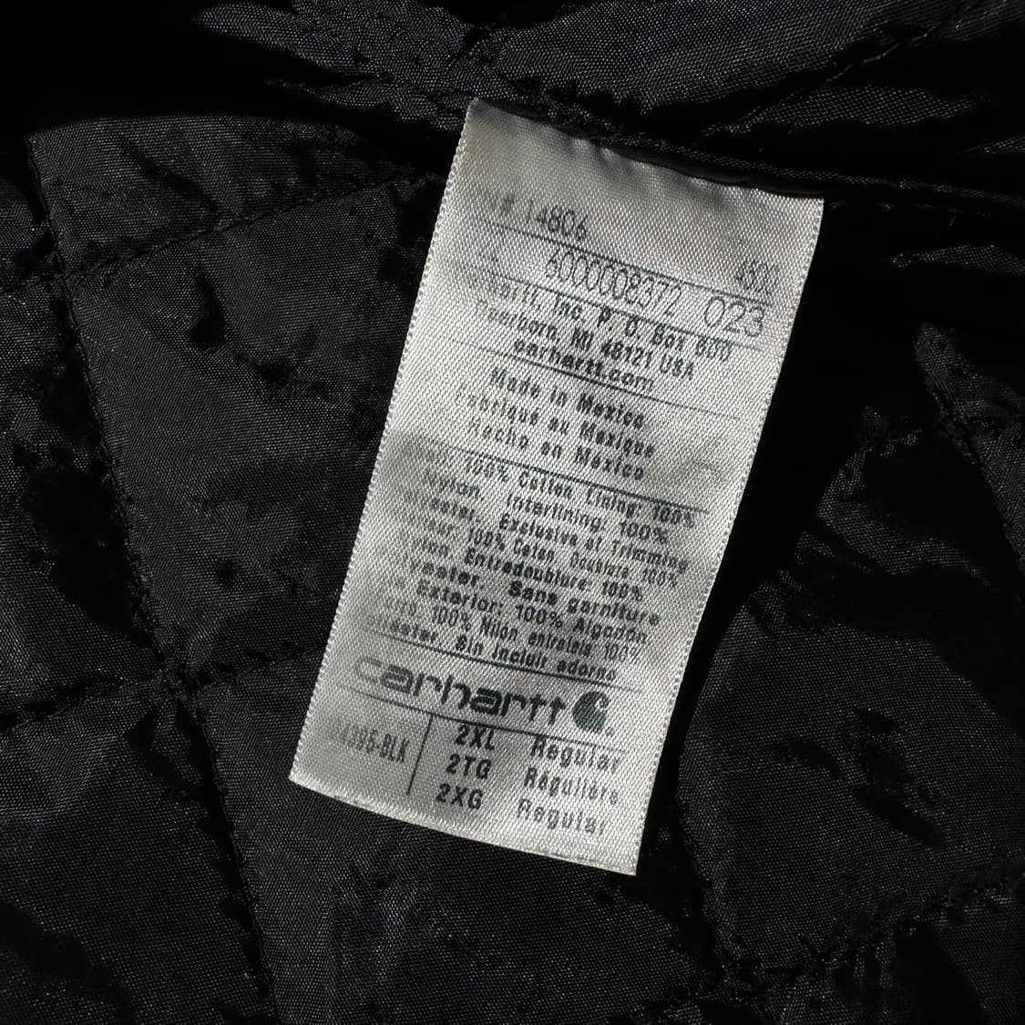 칼하트 덕 캔버스 워크 베스트 자켓 블랙 상품이미지7