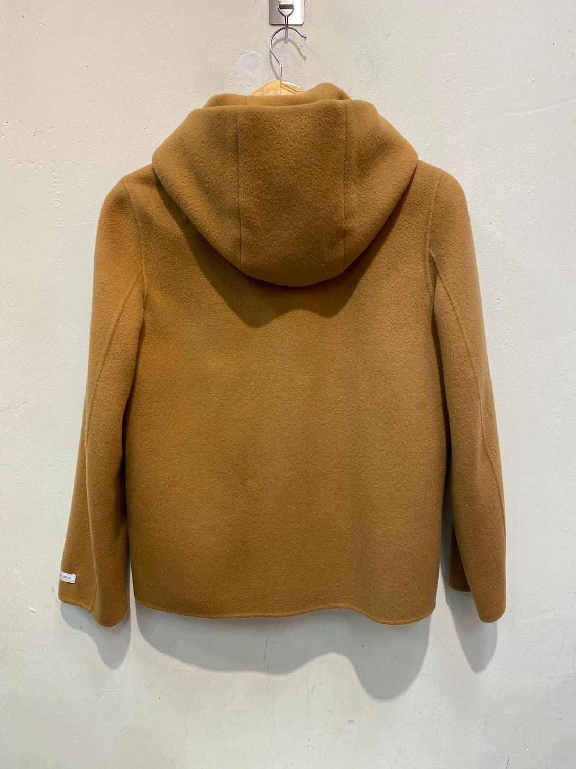 TIME 타임 후드 숏 자켓 카멜색 상품이미지2