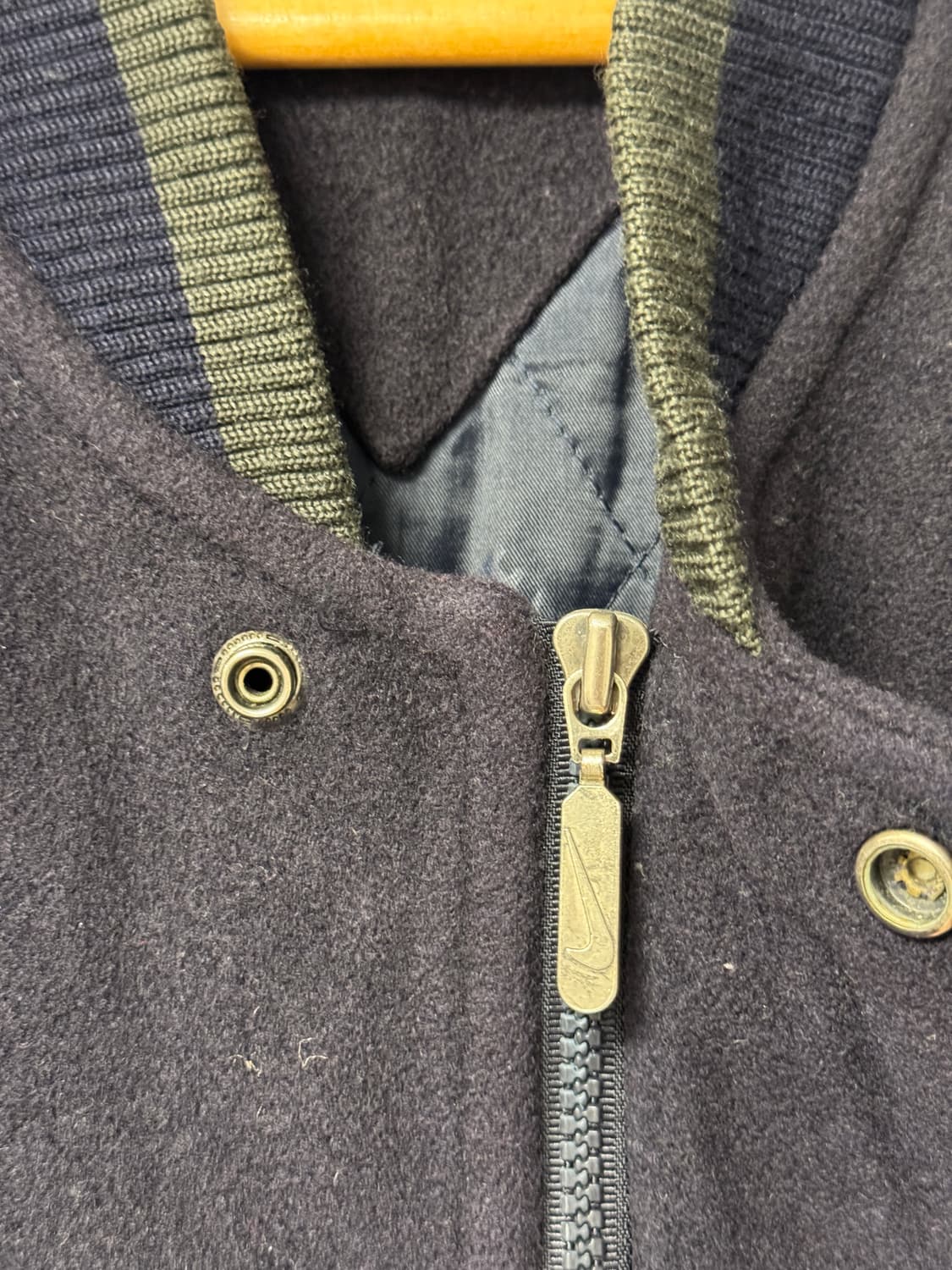 나이키 빅스우시 울 바시티자켓 L 상품이미지6