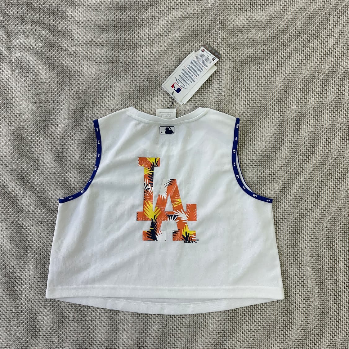 90 엠엘비 메쉬 크롭 나시 새상품 0409D 상품이미지4