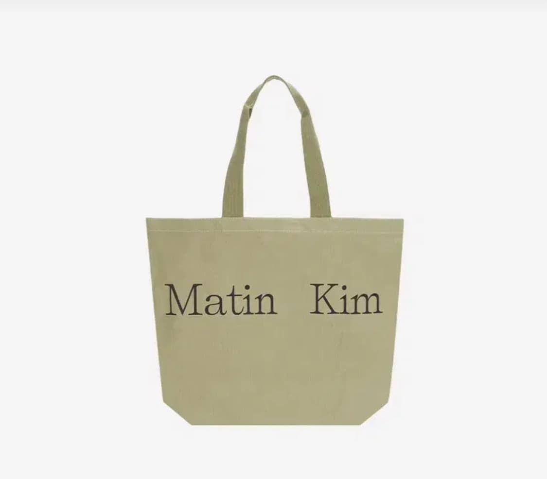 마뗑킴 에코백 올리브 상품이미지1
