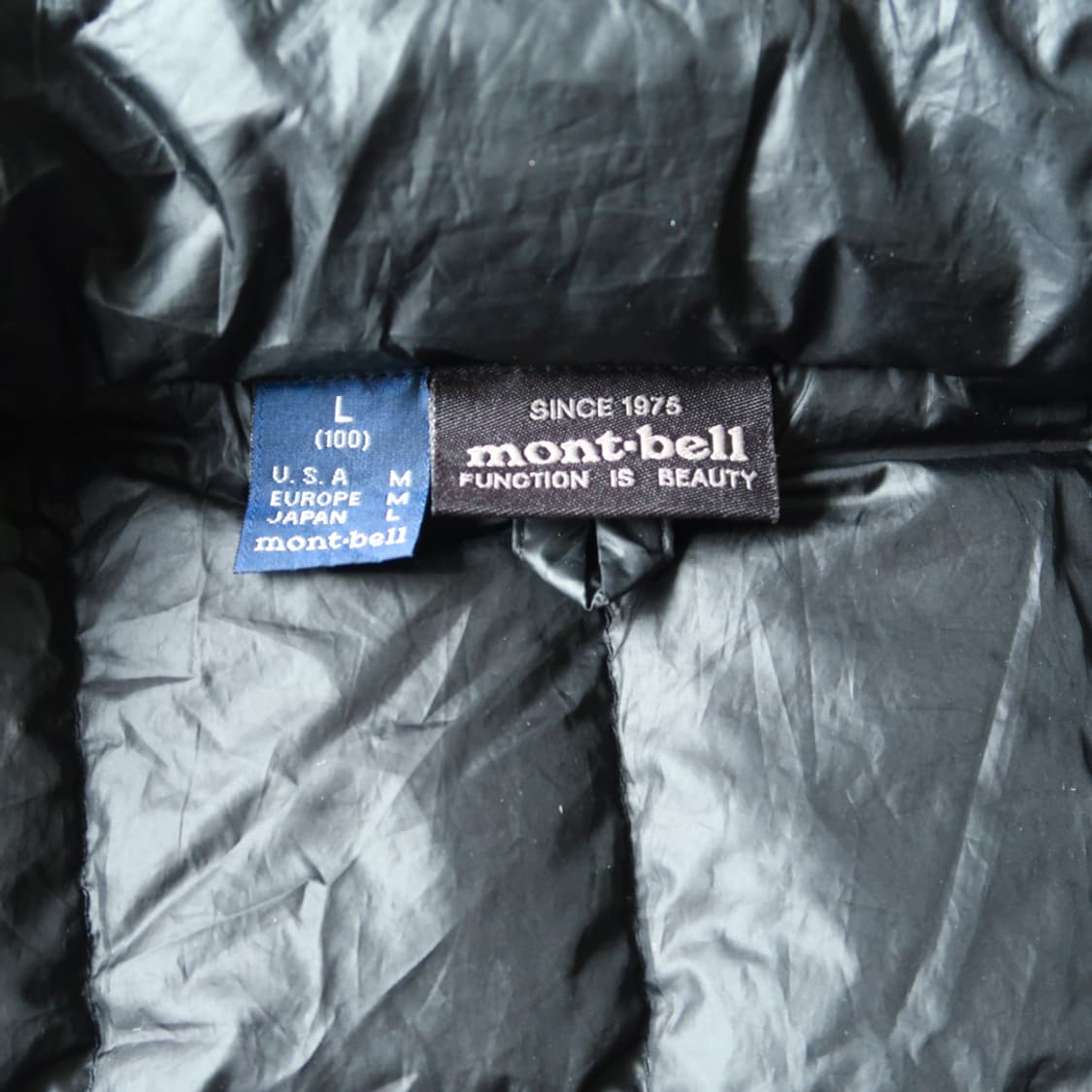 몽벨 구스 다운 패딩 베스트 상품이미지7