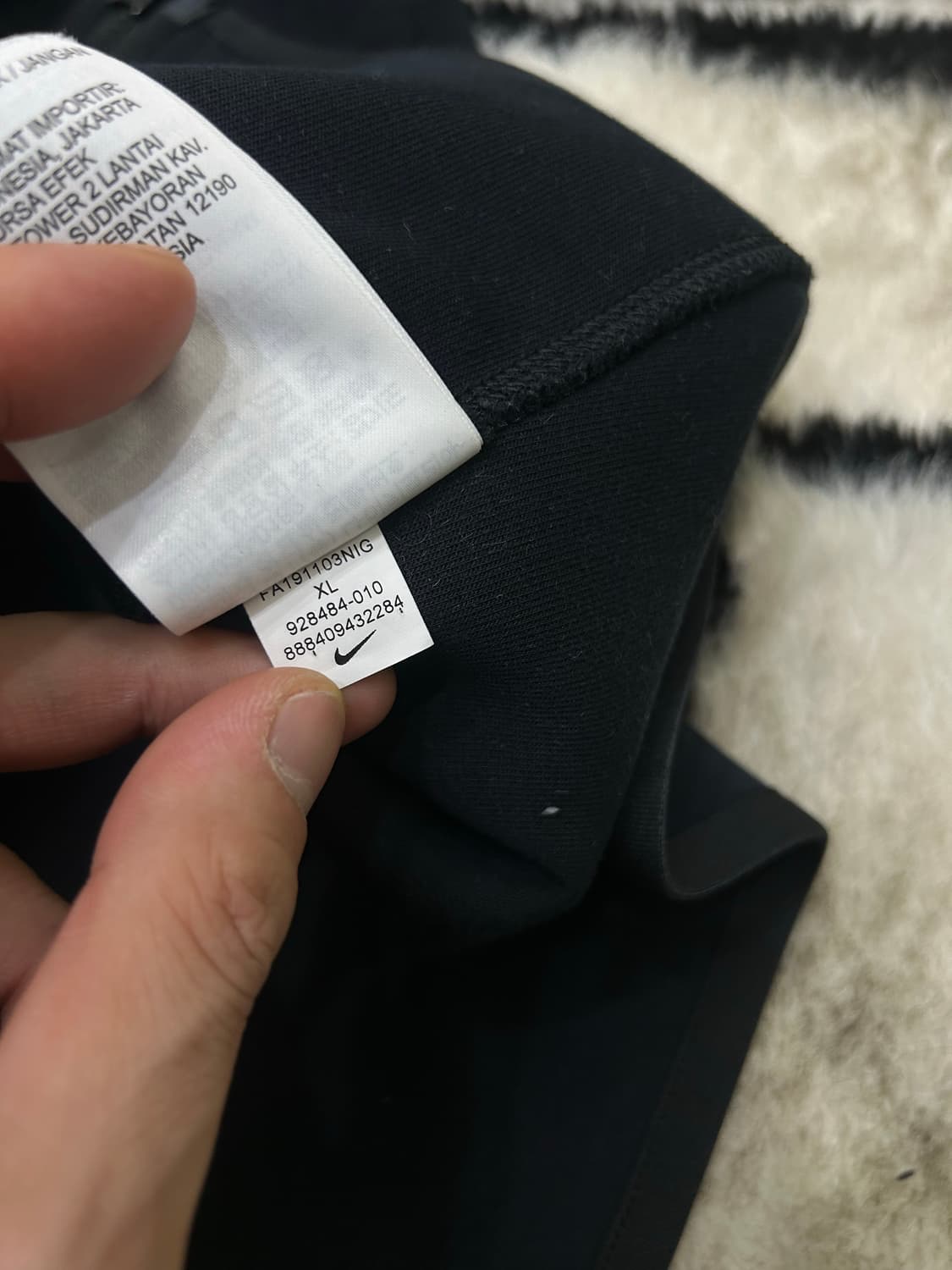 [XL]나이키 테크팩 후드집업/블랙 상품이미지8