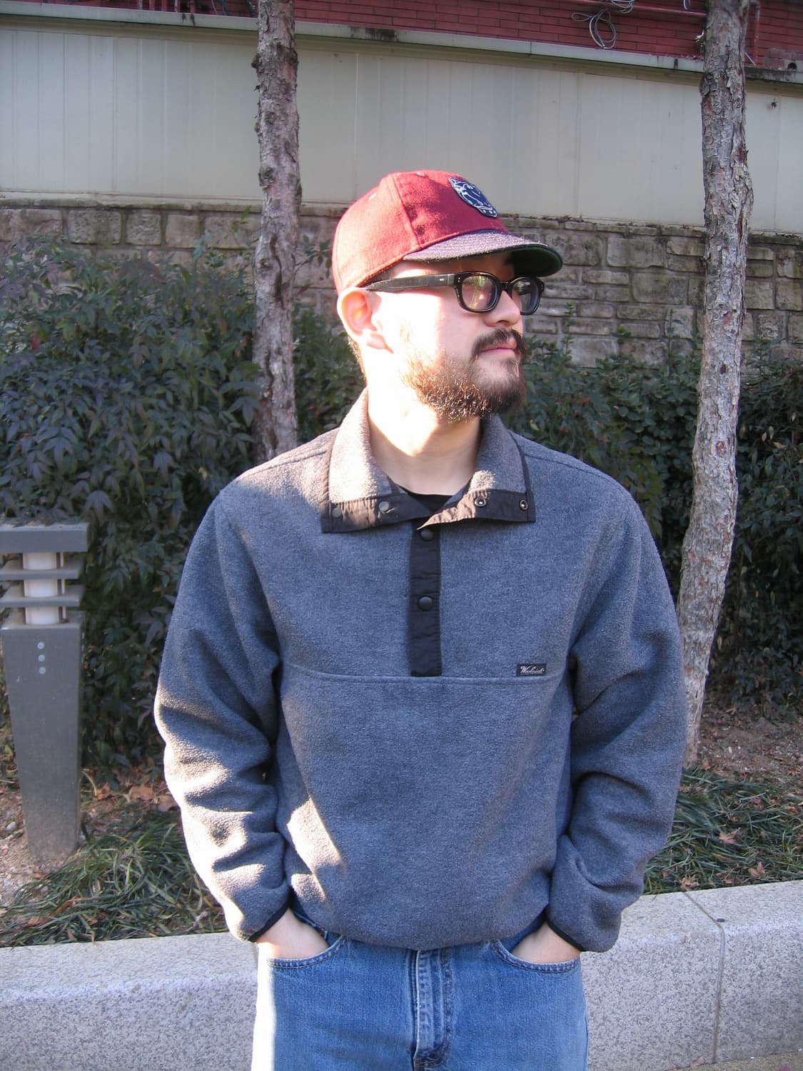 [울리치] •90s Woolrich Polartec Snap Fleece 상품이미지1