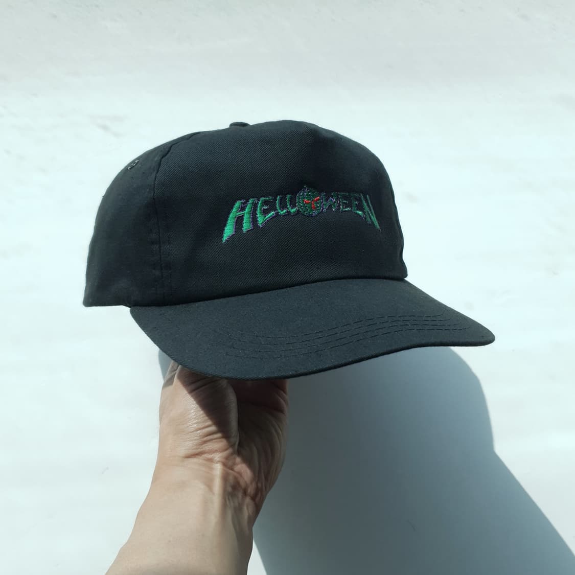 90s "Helloween" Merch 5-Pannel cap 상품이미지6