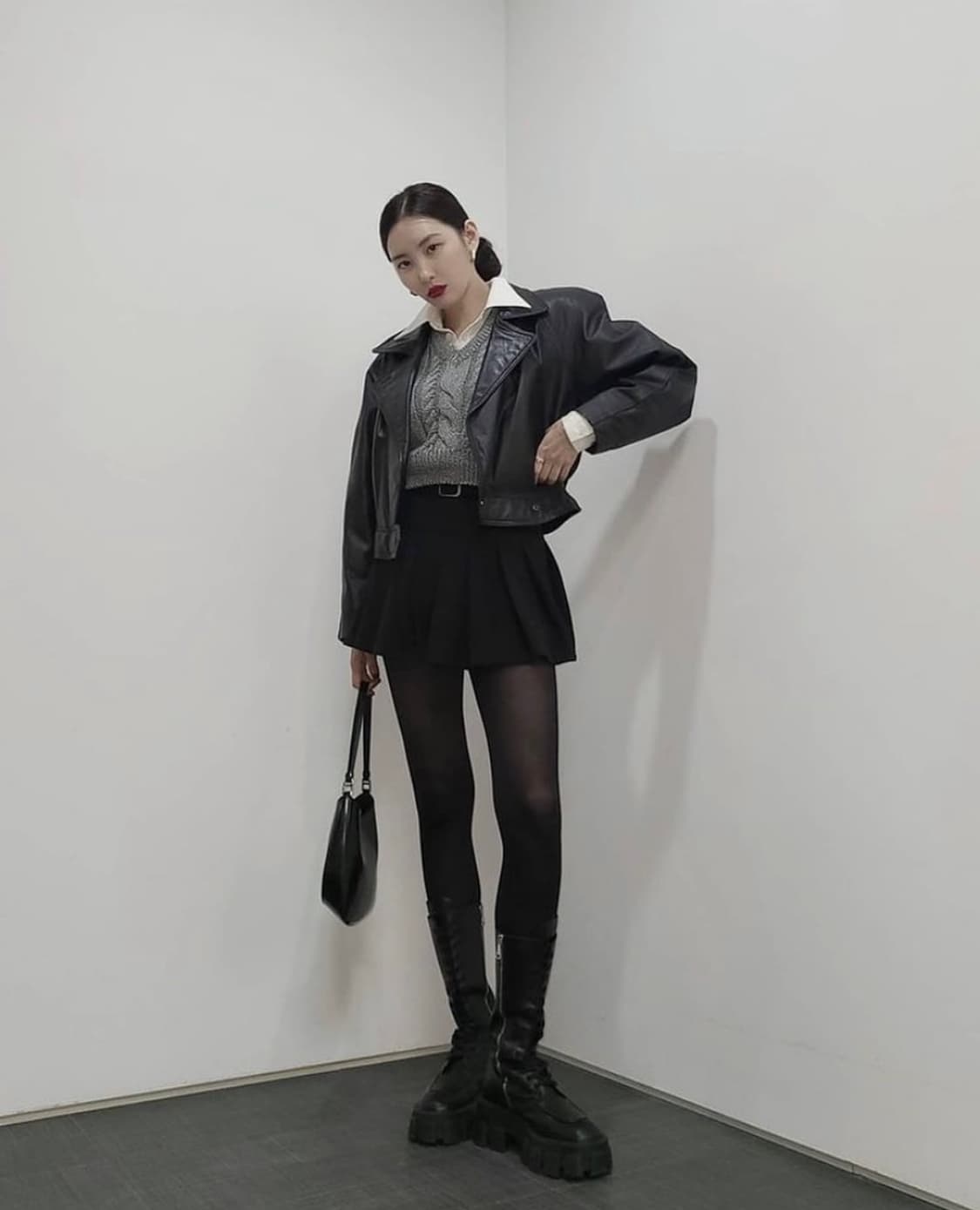 Curetty vest 큐리티 니트 조끼 상품이미지6