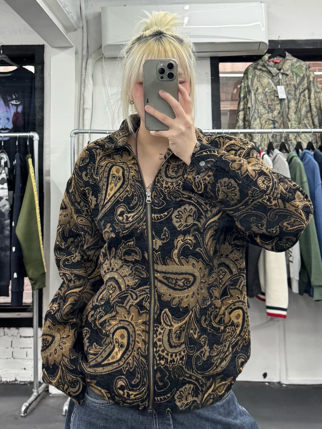 Power To The People 페이즐리 자켓 상품이미지1