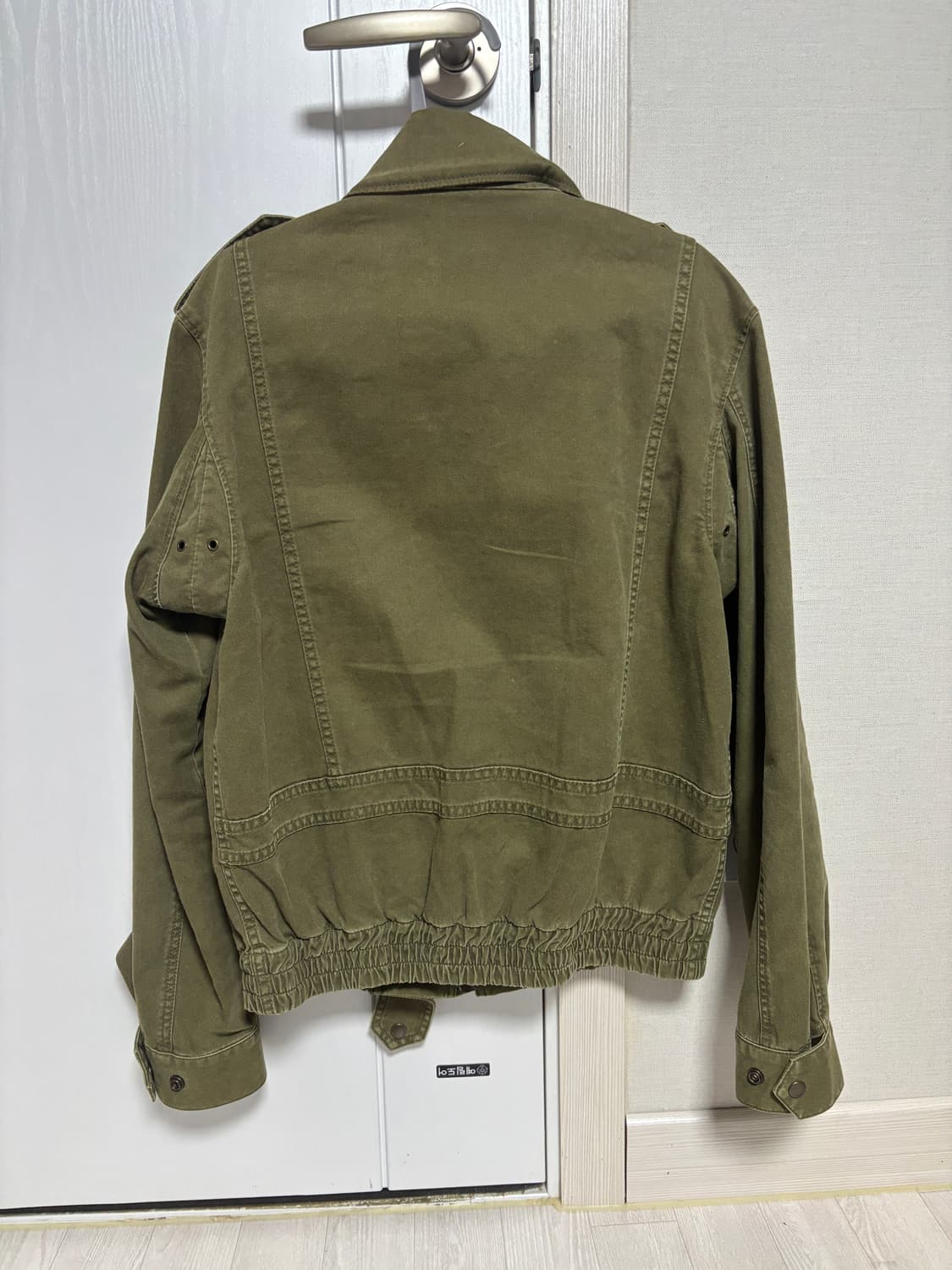 Saint Laurent bat pin aviator jacket 카키  상품이미지2