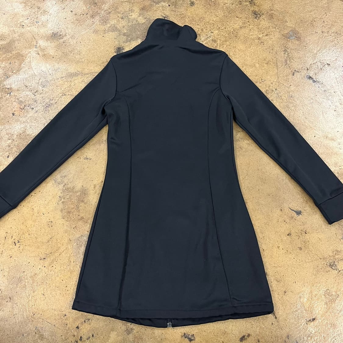 [정품/95] 아디다스 블랙 삼선 져지 원피스 트랙 자켓 b18 상품이미지4