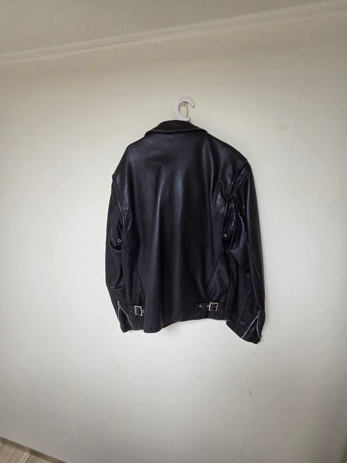 Schott 쇼트 가죽자켓 상품이미지2