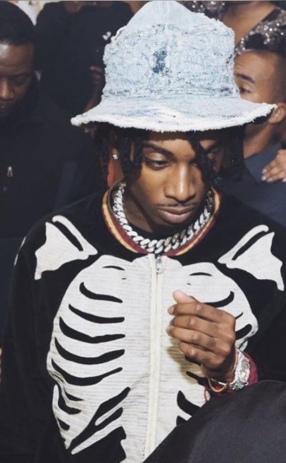 캐피탈 컨트리 리버시블 벨벳 스켈레톤 자켓 og 상품이미지1