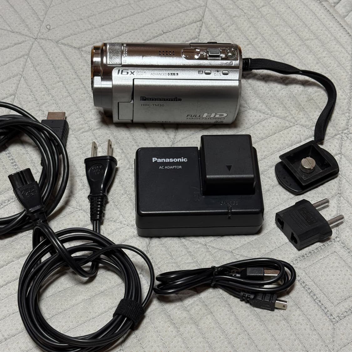 풀구성 Panasonic HDC-TM30 파나소닉 빈티지캠코더 디카 상품이미지1