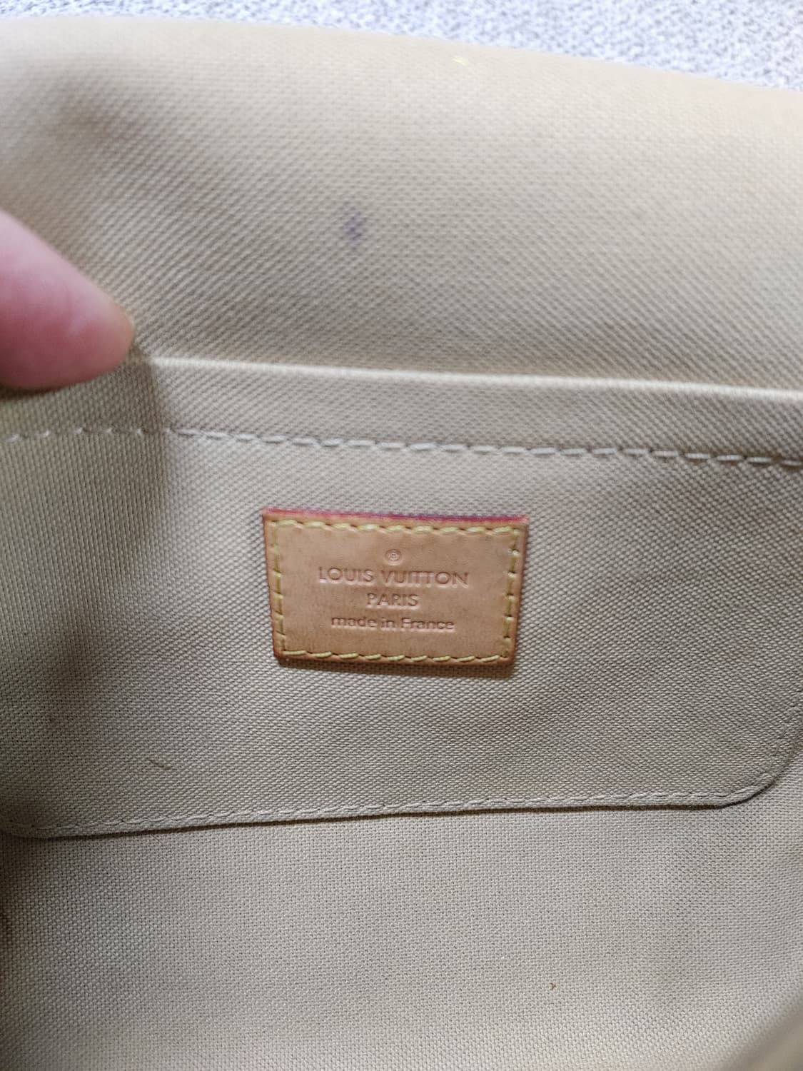 정품 루이비통 다미에 아주르 페이보릿 mm 크로스백 클러치백 상품이미지8