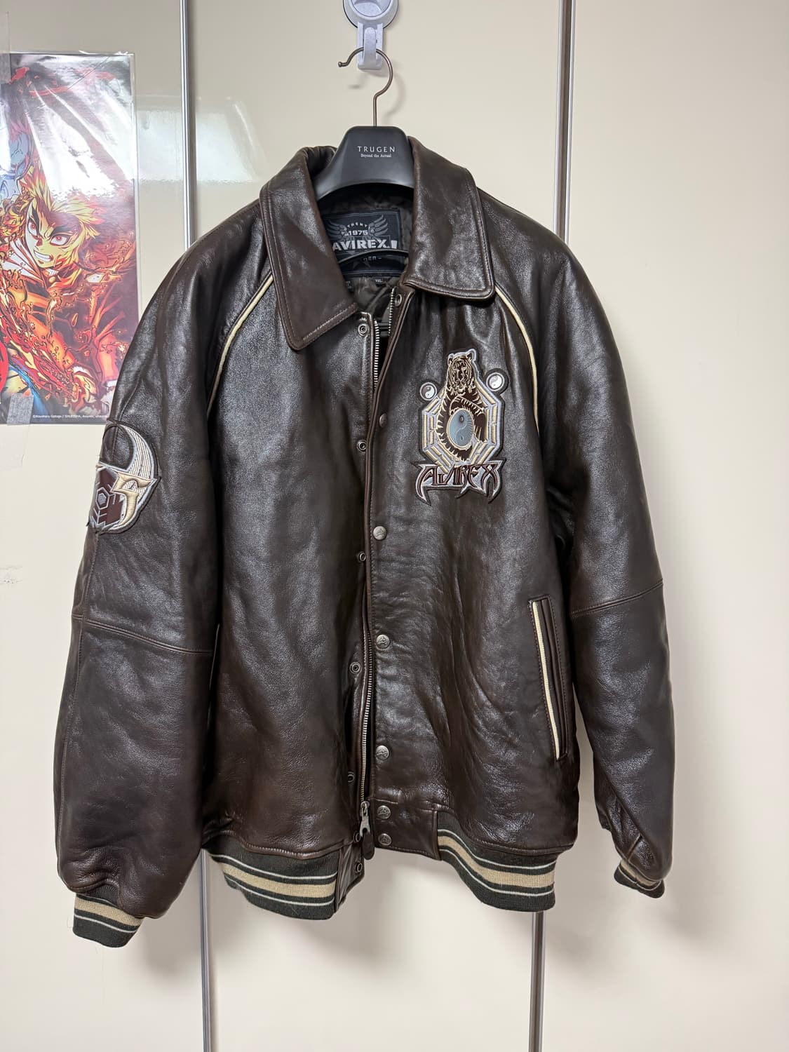 아비렉스 호랑이 가죽자켓 상품이미지2