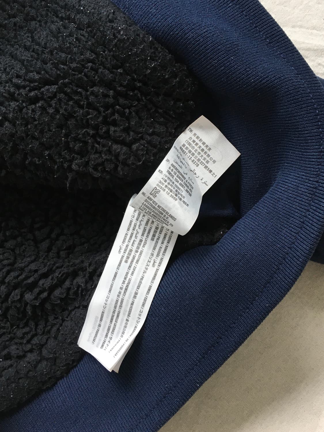 홀리스터 로고 후드집업 상품이미지6