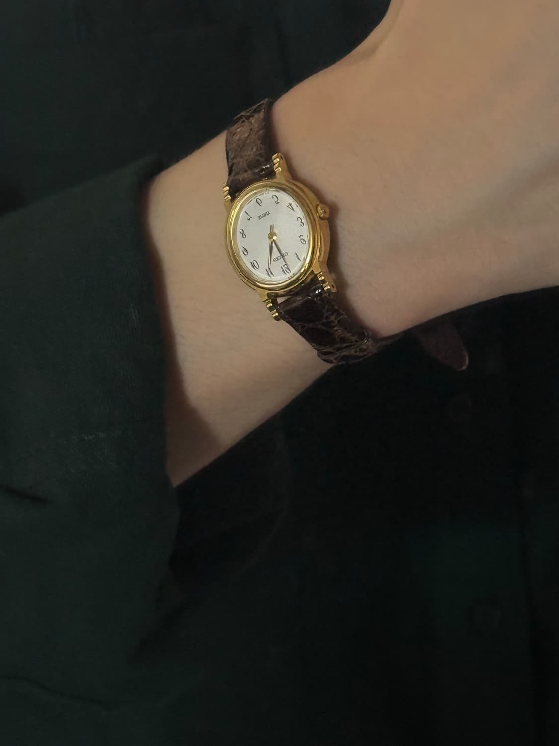 SEIKO 빈티지 여성 쿼츠 시계 상품이미지4