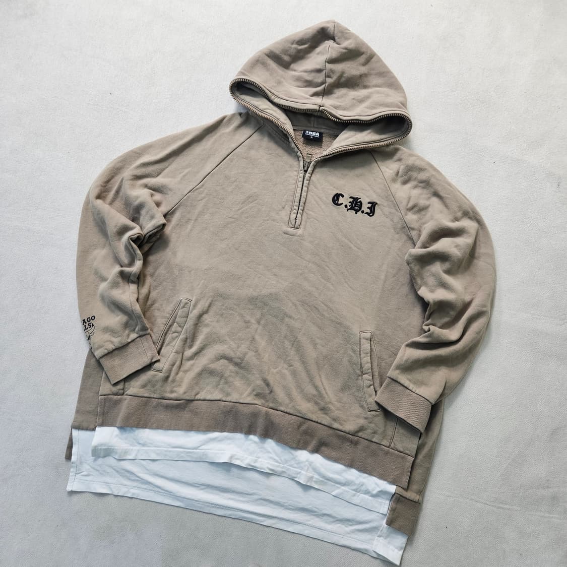 XL NBA 스트릿 반집업 기모 후드티 0326Y 상품이미지1