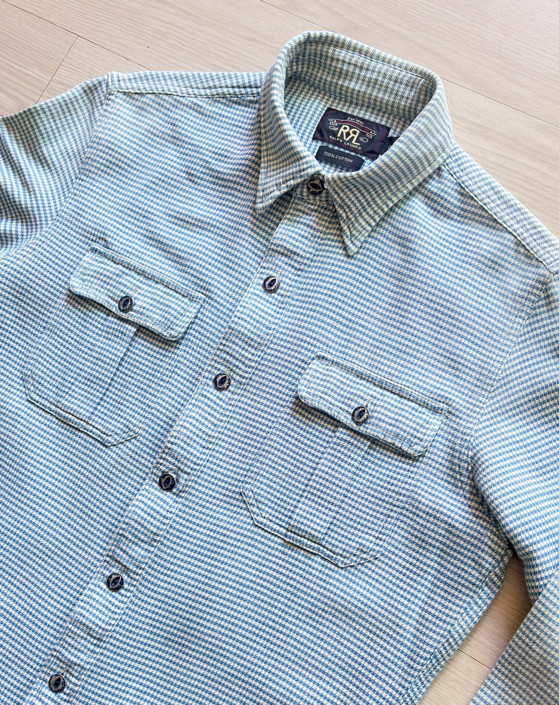 RRL 더블알엘 Vintage washed Western Shirts 상품이미지2