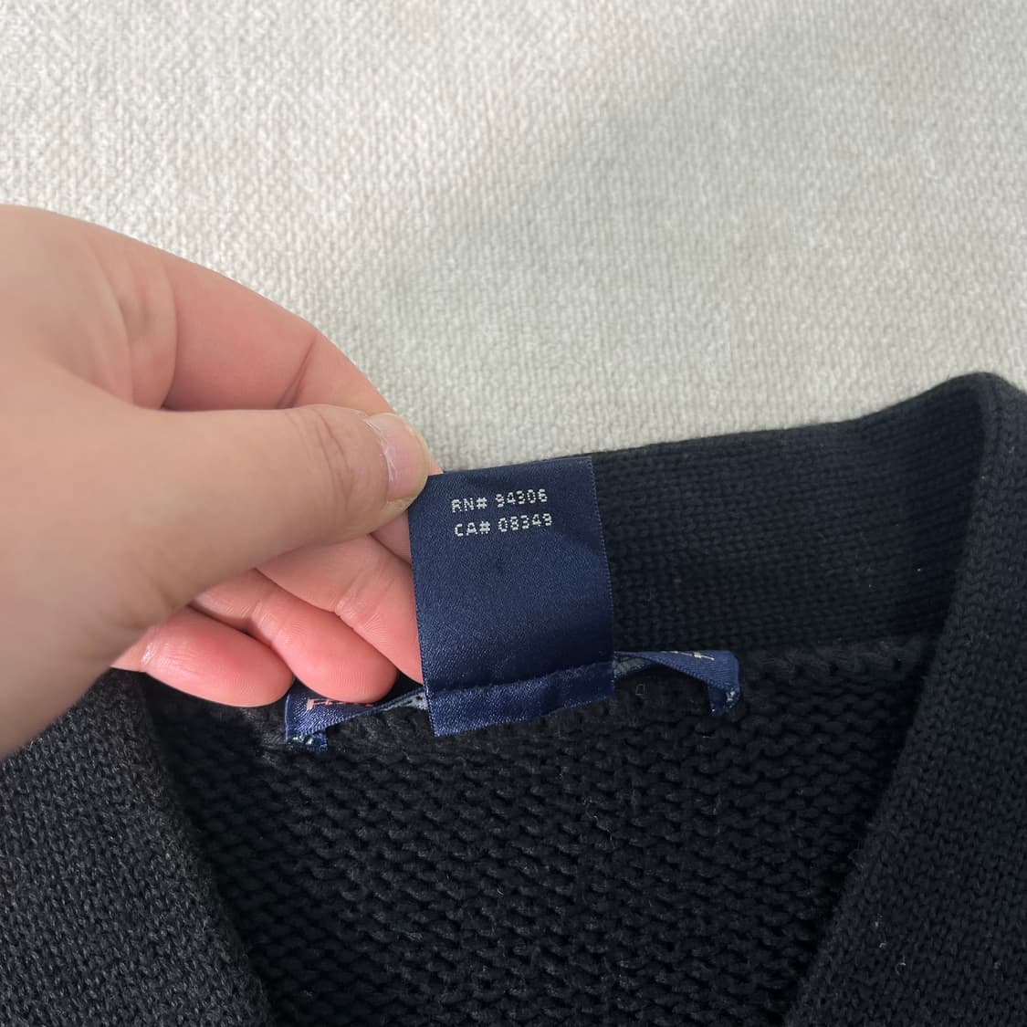 W 100 폴로랄프로렌 스포츠 방패로고 코튼 니트 상품이미지3