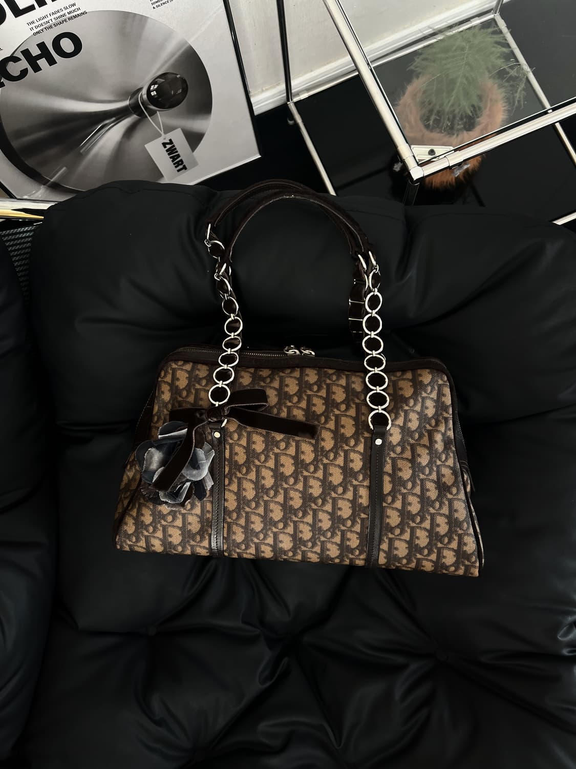 디올 로맨틱 트로터 리본 숄더백 상품이미지2