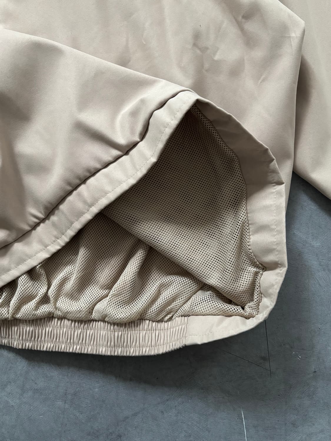 Polo 폴로 랄프로렌 베이지컬러 폴리쉘 아노락 자켓 상품이미지7