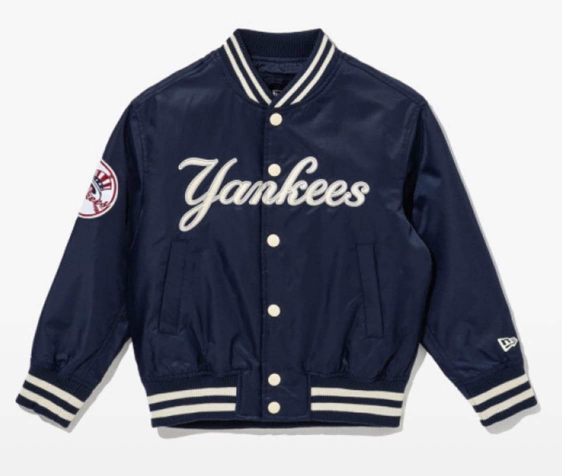 뉴에라 MLB 뉴욕 양키스 스타디움 재킷 미드나잇 네이비 13781135 상품이미지1