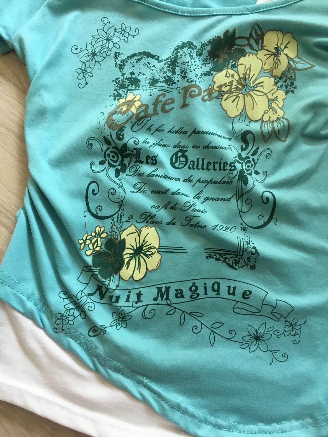 y2k 일본빈티지 핀터깔 상의 상품이미지3