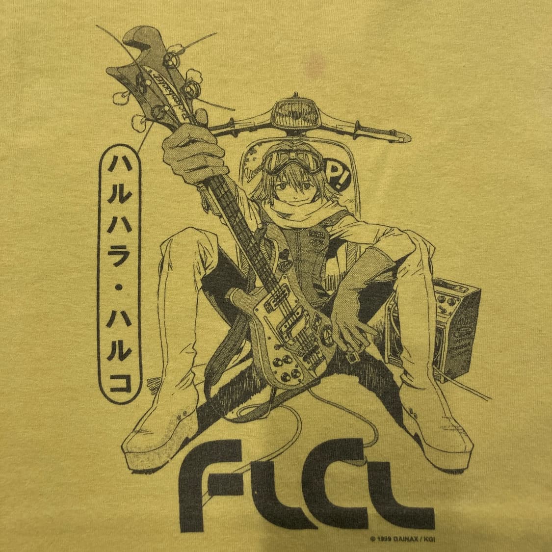 FLCL 90s 빈티지 애니메이션 티셔츠 상품이미지2