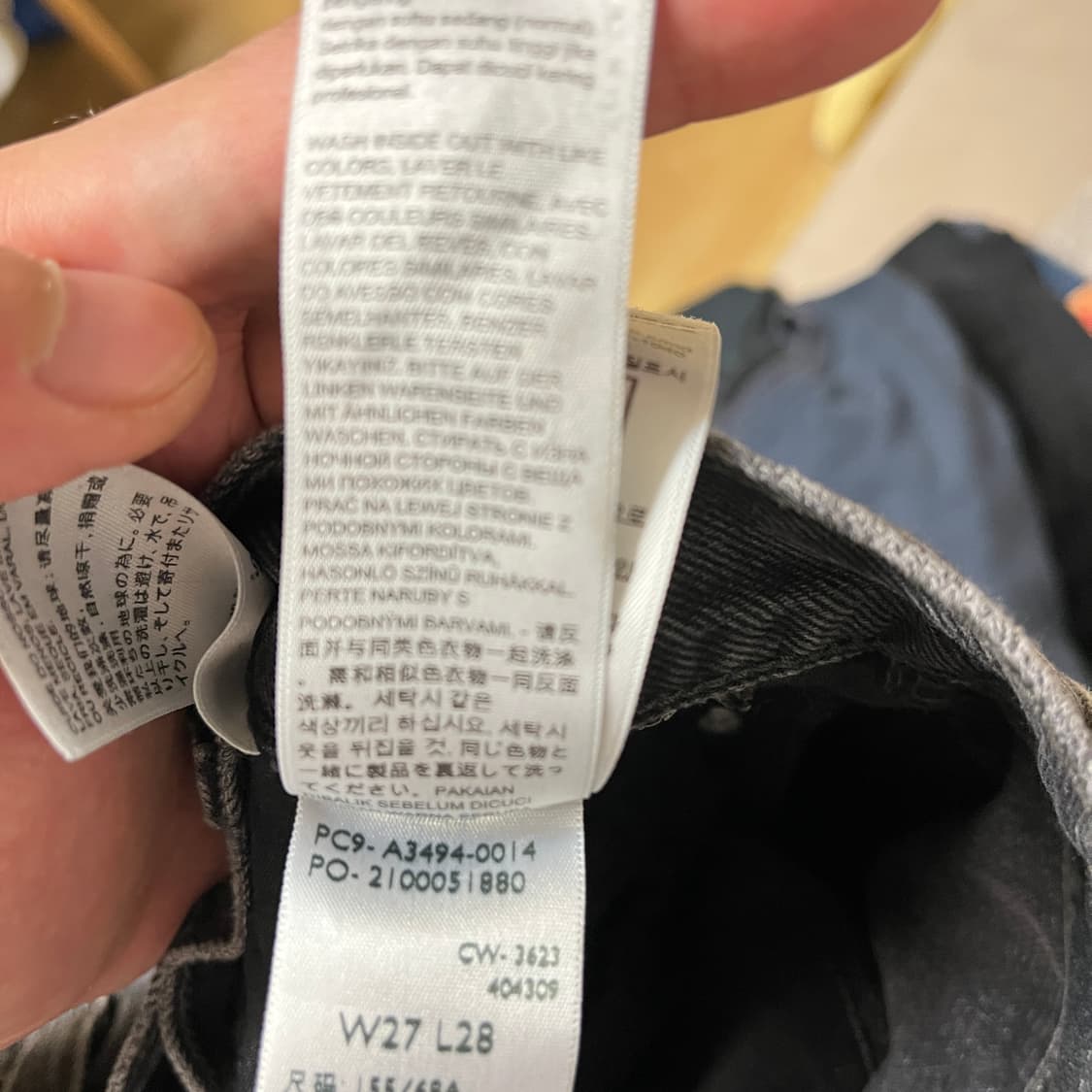 (27/28) 리바이스 배기 대드 청바지 상품이미지10