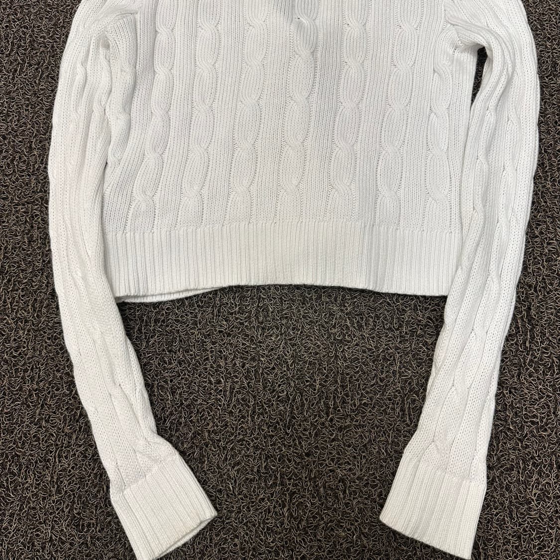 POLO 폴로 랄프로렌 신상 여성 가디건 화이트 S 상품이미지10