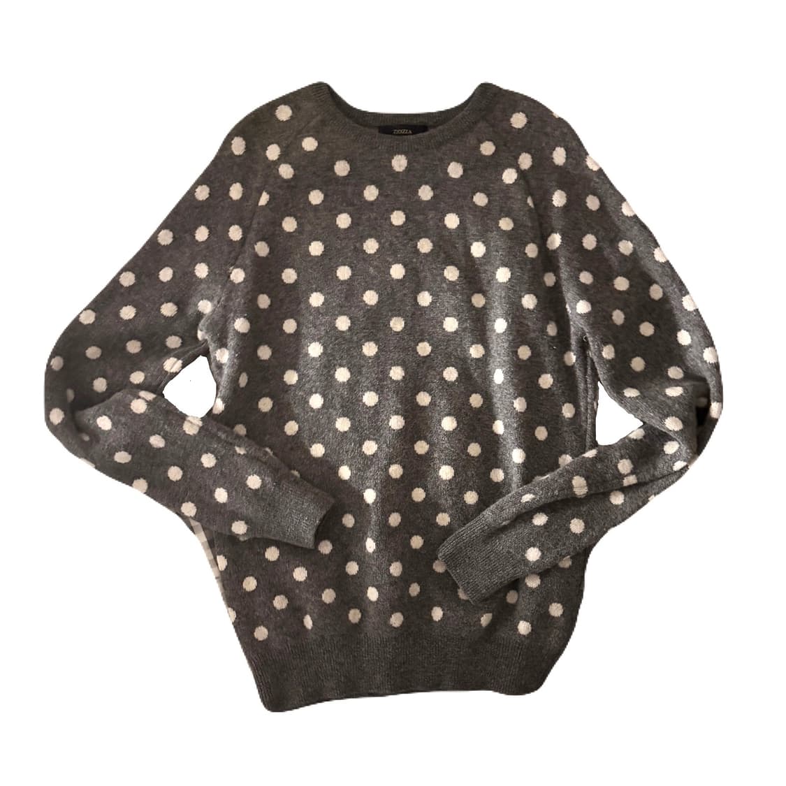 러블리 도트 니트 로맨틱 미소녀 상품이미지1