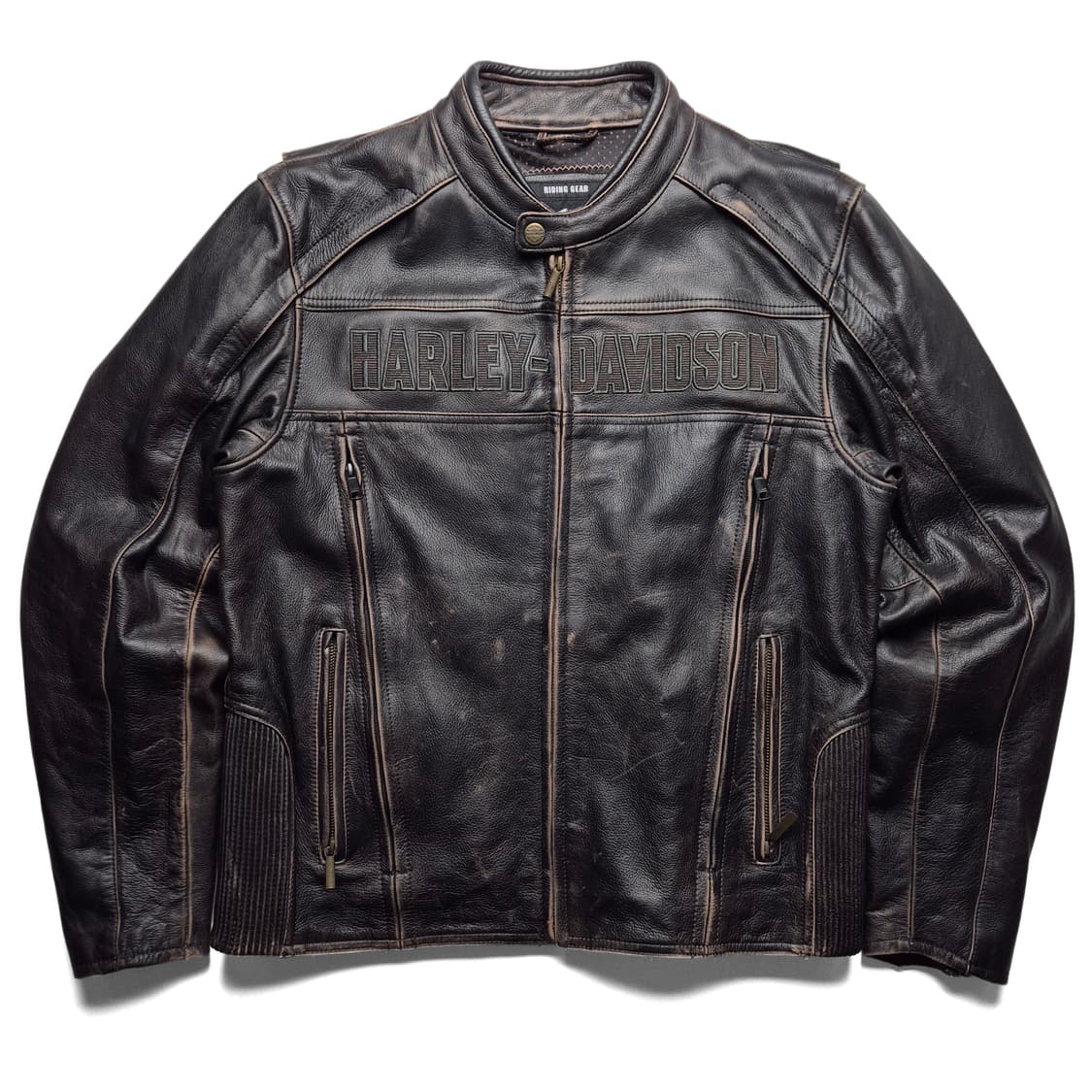 [L] 할리데이비슨 소가죽 바이커 자켓 상품이미지2