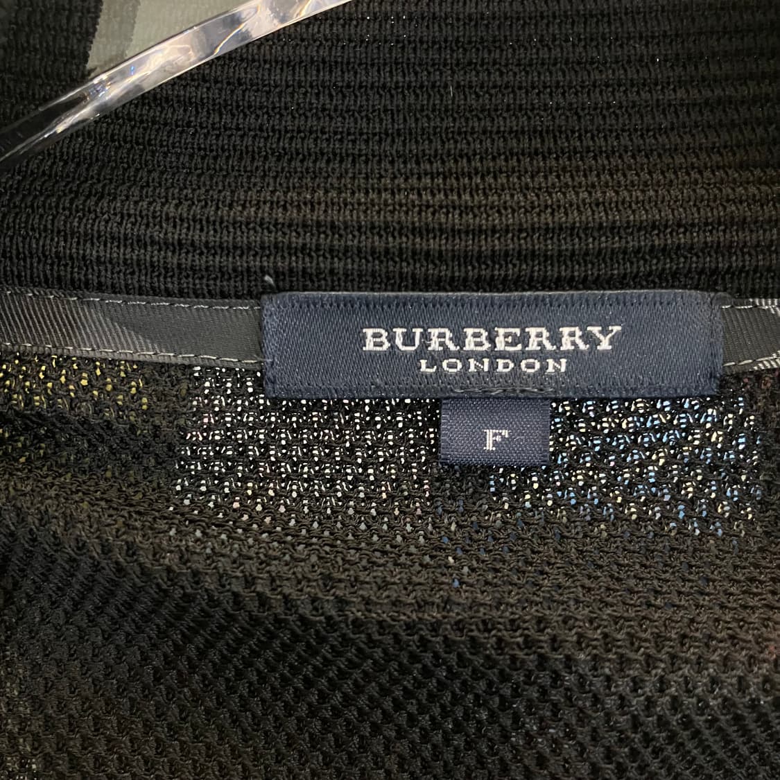 Burberry 버버리 런던 블랙 롱 오픈 가디건  상품이미지3