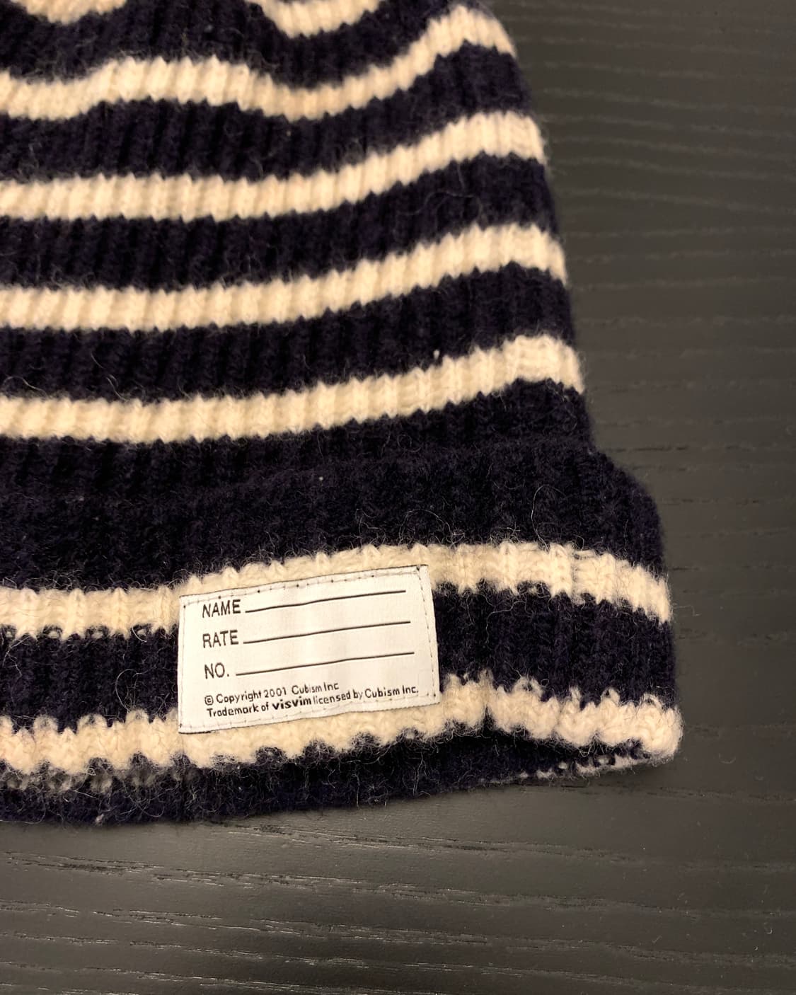 비즈빔 스트라이프 비니 상품이미지2