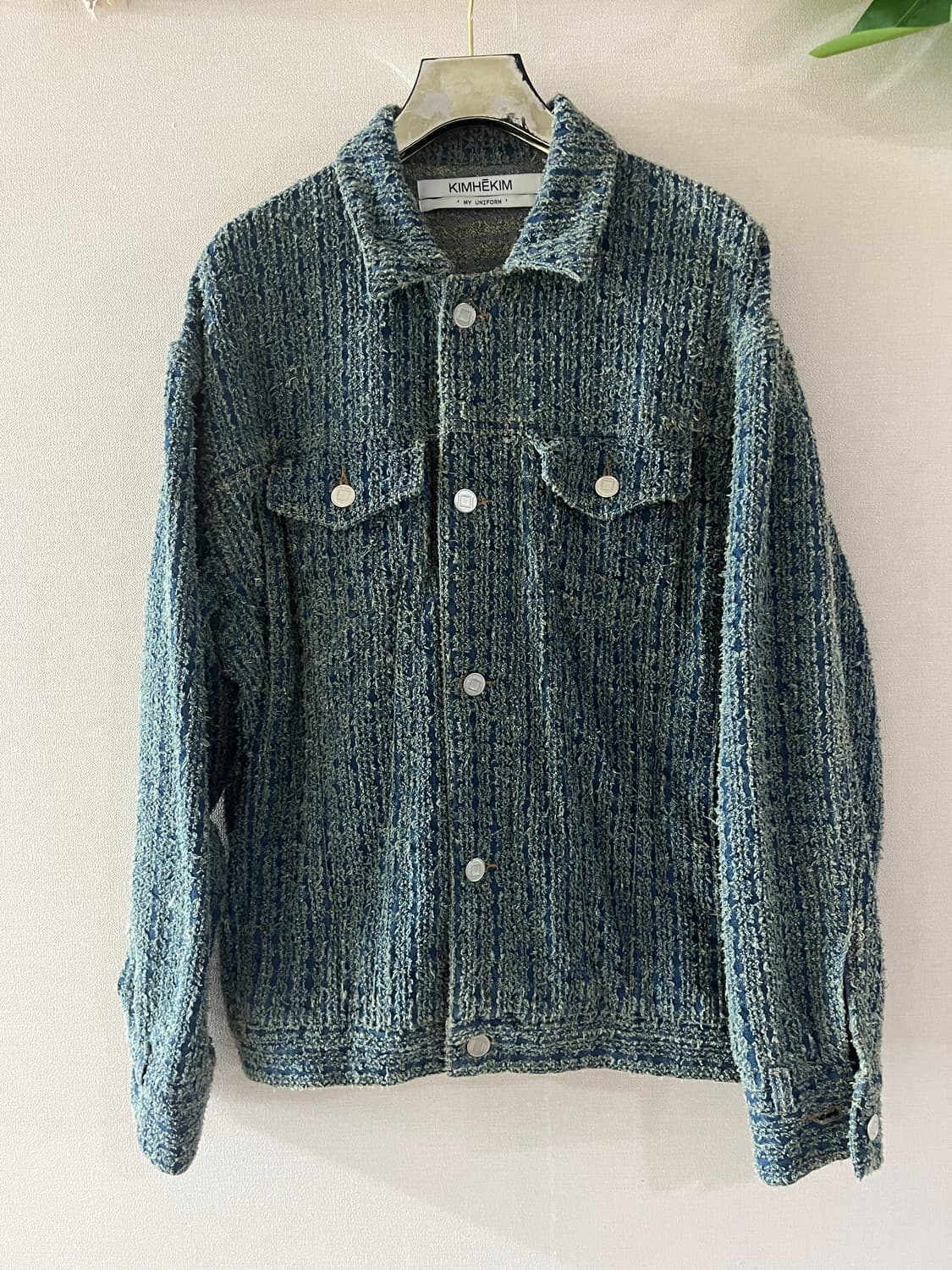 KIMHEKIM 김해김 denim tweed jacket 상품이미지4