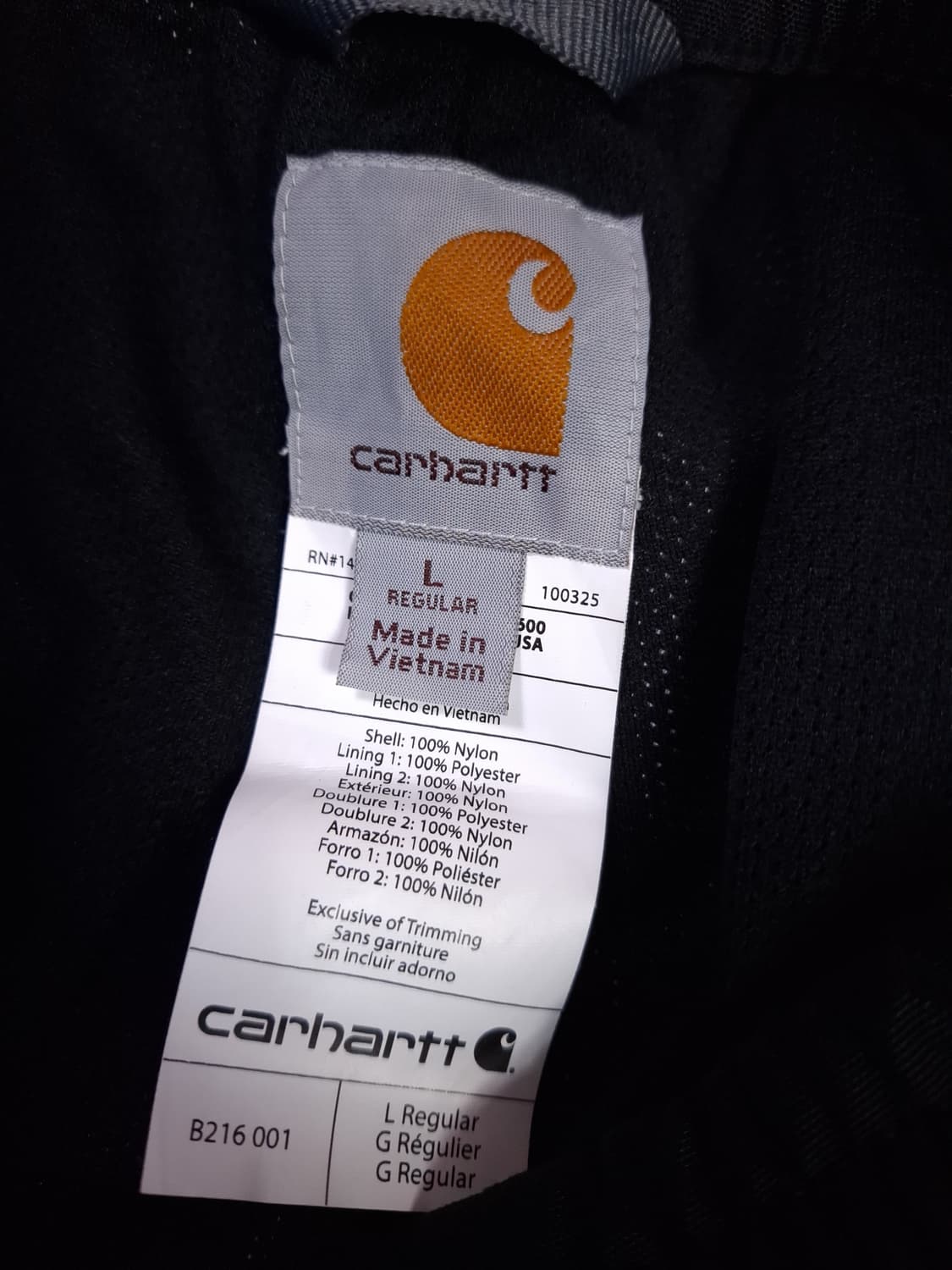 택새제품 오리지날 칼하트 스톰디펜더 트러우저 상품이미지2