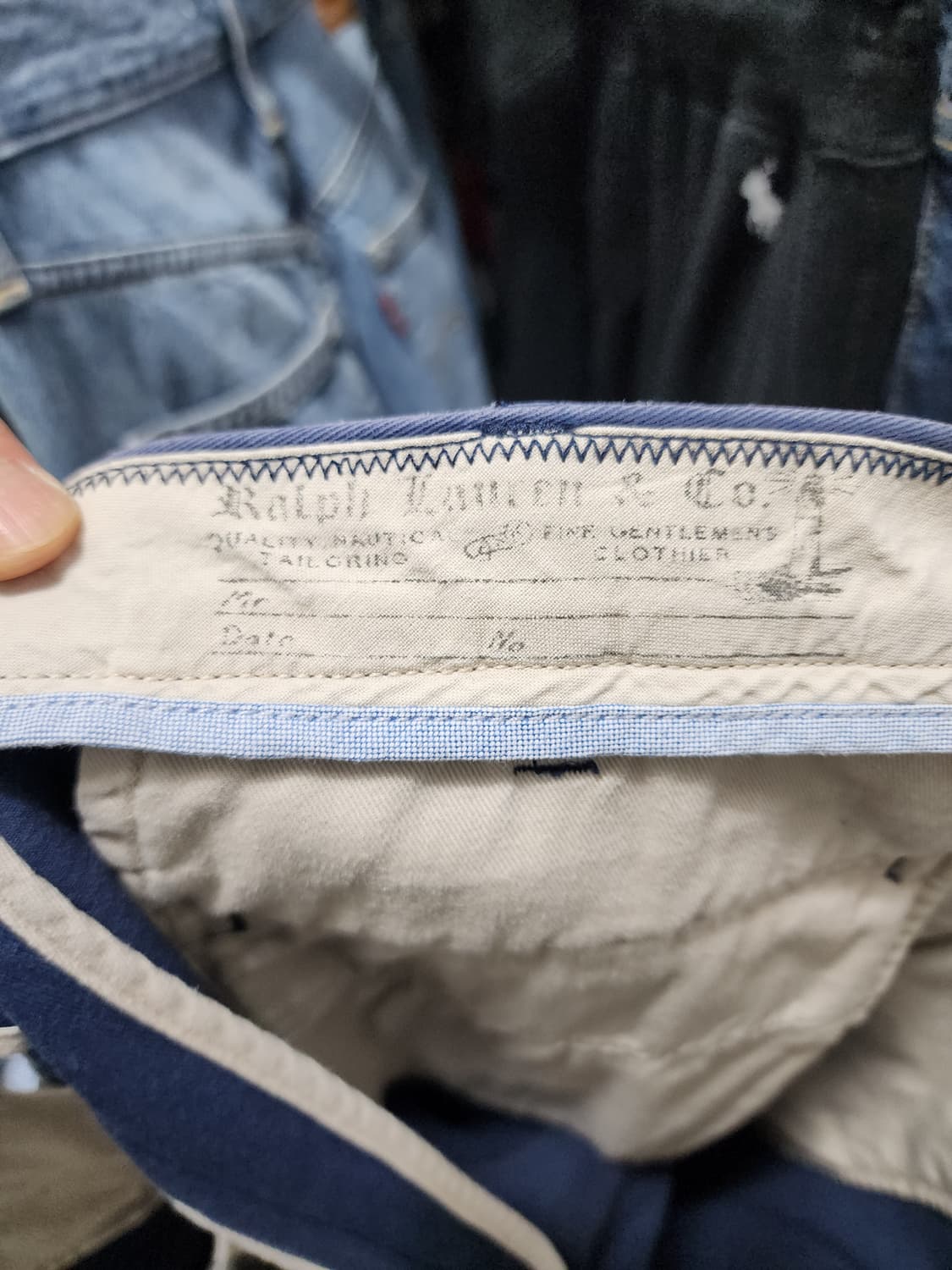 폴로 랄프로렌 00s RL-5 반바지 치노팬츠 상품이미지4