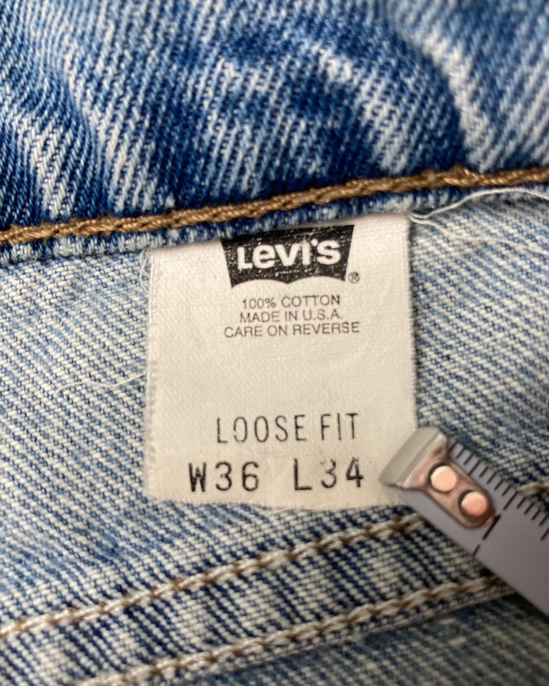 90s Levi's Silvertab Jeans (blue) 상품이미지4