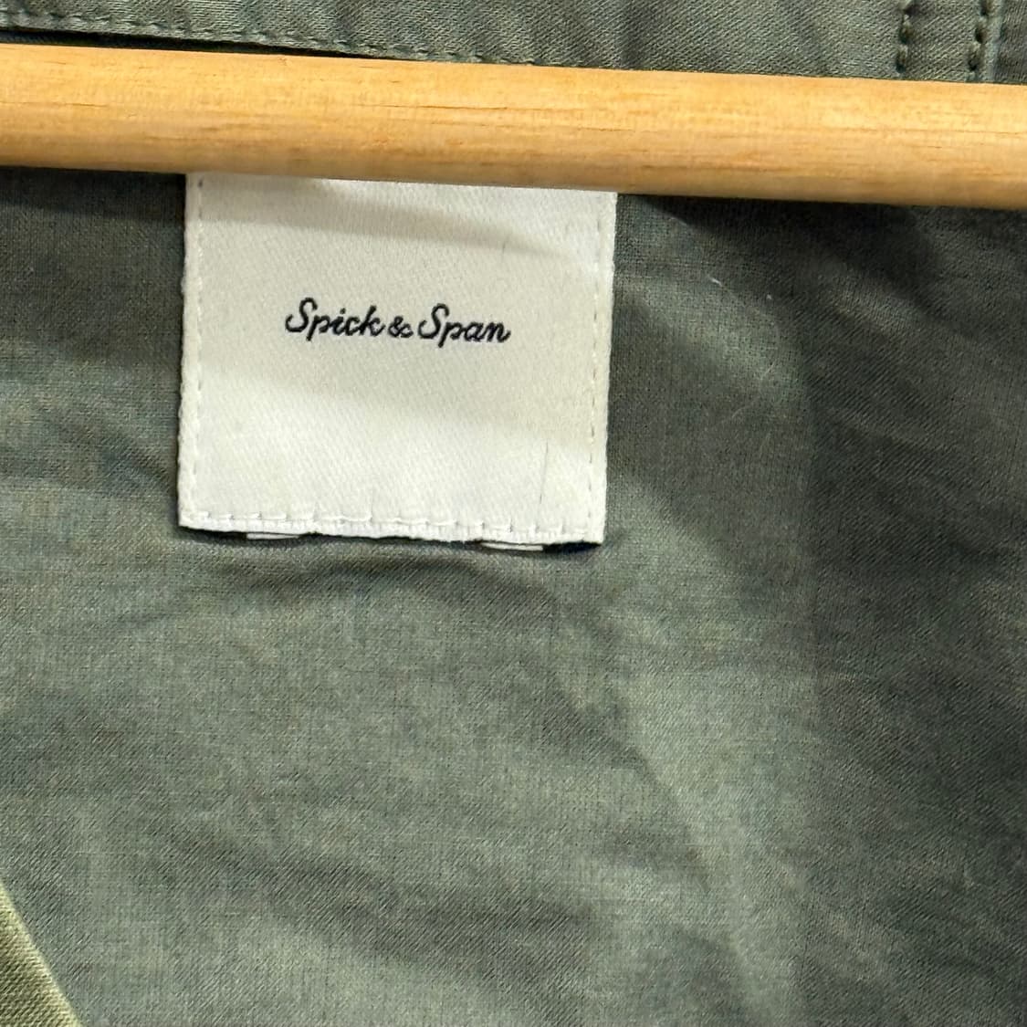 JPN spick&span bdu 올리브 그린 밀리터리 자켓 상품이미지2