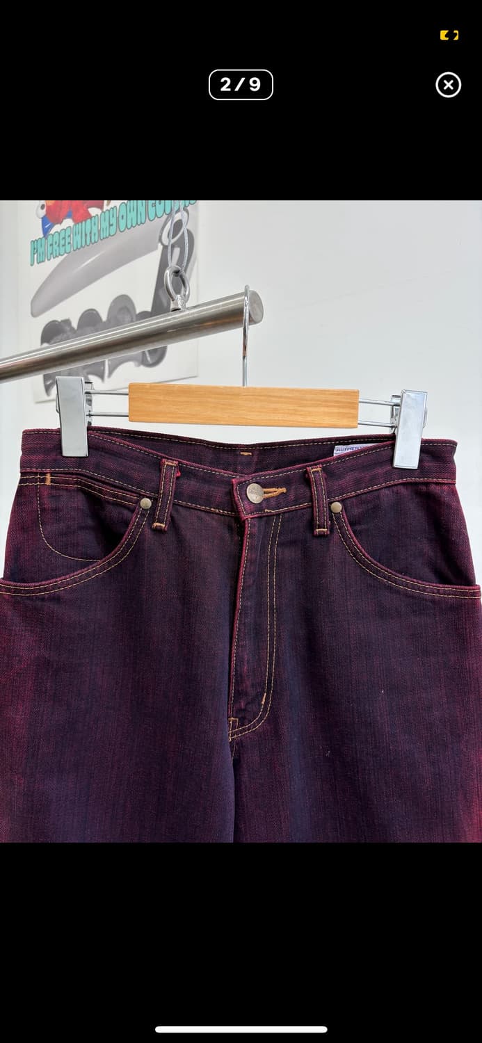 랭글러 핑크 워싱 부츠컷 진 상품이미지2