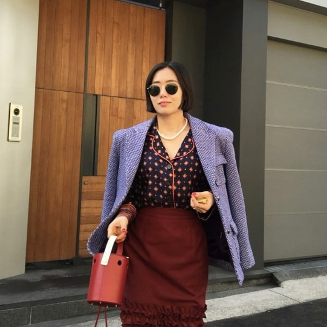 갈롱드블랑(Galon de Blanc) 트위드자켓 55-66 상품이미지2