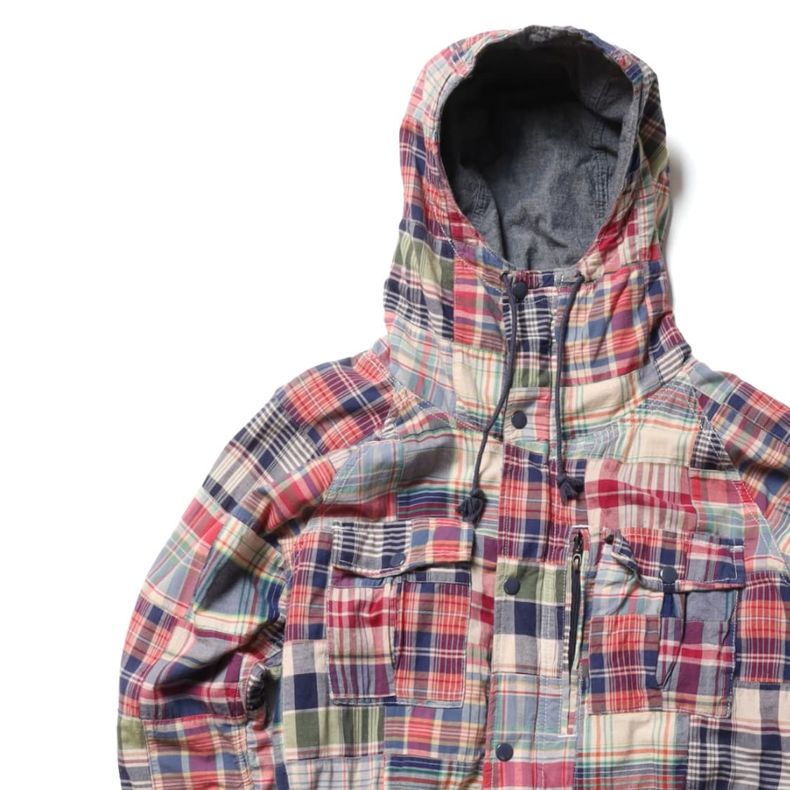 데님앤서플라이 Denim&Supply Check hood 상품이미지2