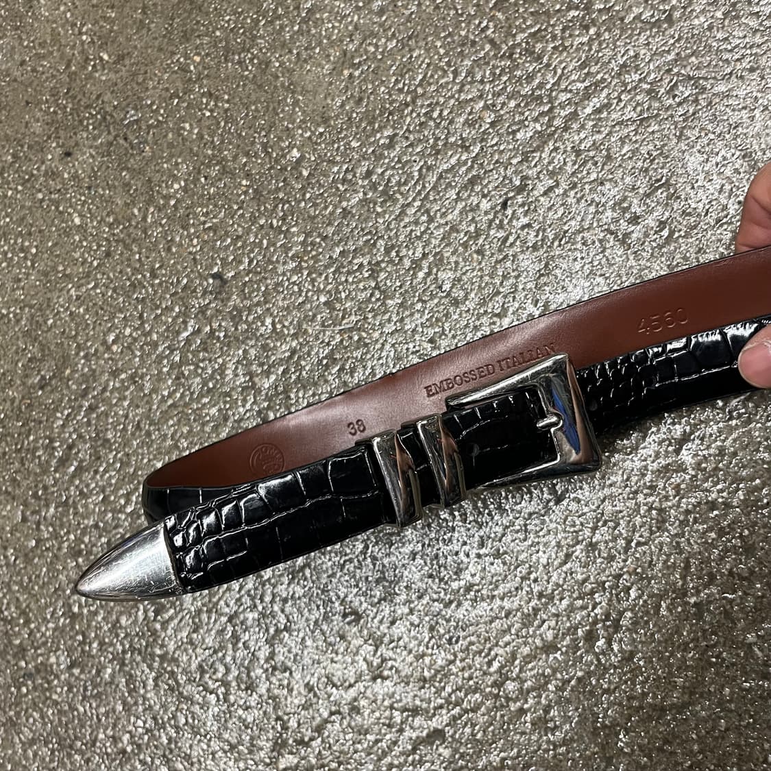 Torino 빈티지 가죽 벨트 (34-38“) 상품이미지2