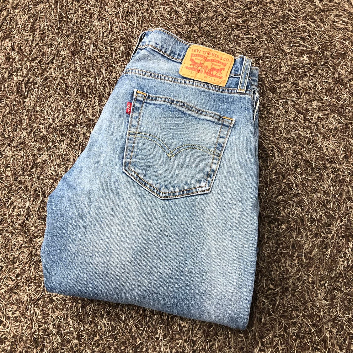 리바이스 511 워싱 데님 팬츠 상품이미지1