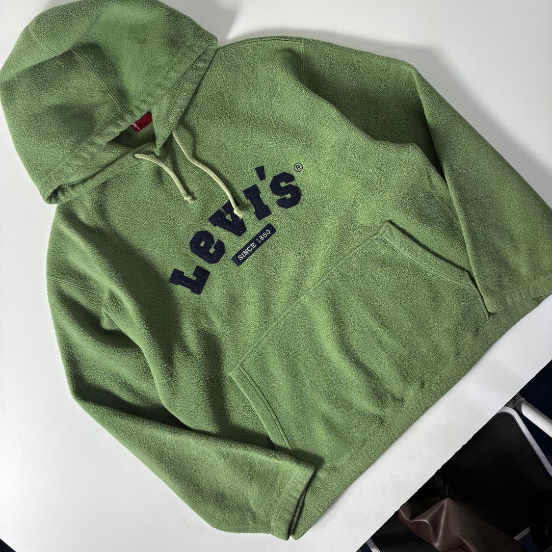 Levi's 리바이스 90‘s 레드탭 아치로고 플리스 후드티 상품이미지2